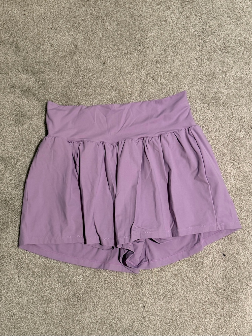 Halara Lilac High-Waist Skort Shorts